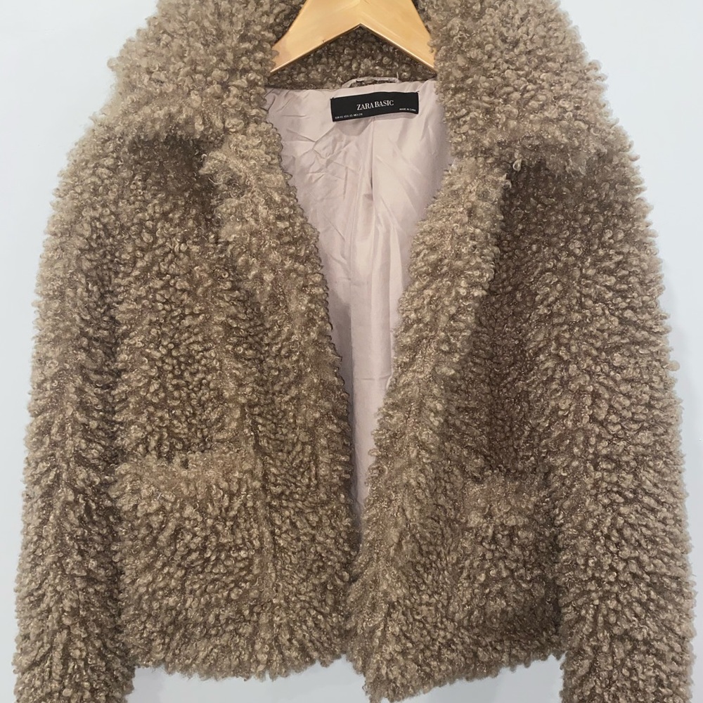 Zara Teddy Bear Jacket
